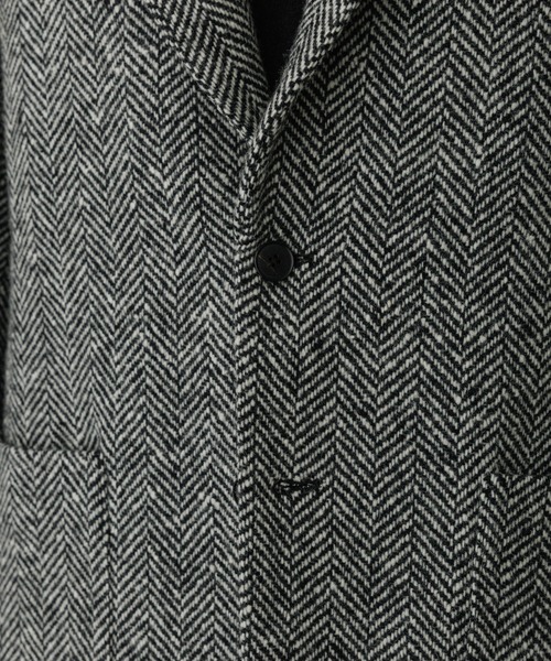 セール】ヘリンボンツイード ジャケット / セットアップ対応