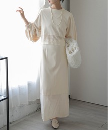 セットアップ（ホワイト/白色系・レース）ファッション通販