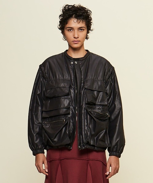 セール】【CURRENTAGE/カレンテージ】Reversible jacket（ブルゾン