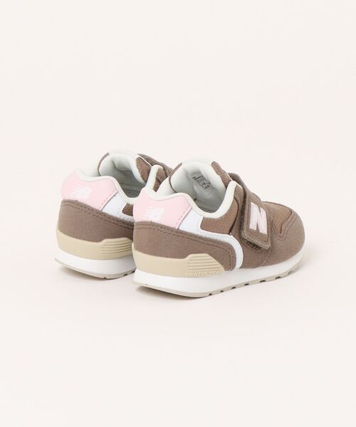 NEW BALANCE（ニューバランス）の「NEW BALANCE ニューバランス 12-165(H) IZ996CG3(W) IZ996 IZ996CG3 BROWN/PINK(CG3)（スニーカー・キッズ・ブラウン・13/12.5/12/16.5/16/15.5/15 /14.5/14/13.5）」の2枚目の写真