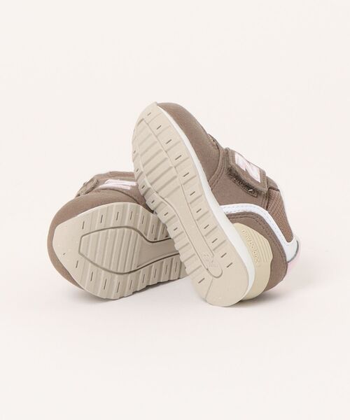 NEW BALANCE（ニューバランス）の「NEW BALANCE ニューバランス 12-165(H) IZ996CG3(W) IZ996 IZ996CG3 BROWN/PINK(CG3)（スニーカー・キッズ・ブラウン・13/12.5/12/16.5/16/15.5/15 /14.5/14/13.5）」の3枚目の写真