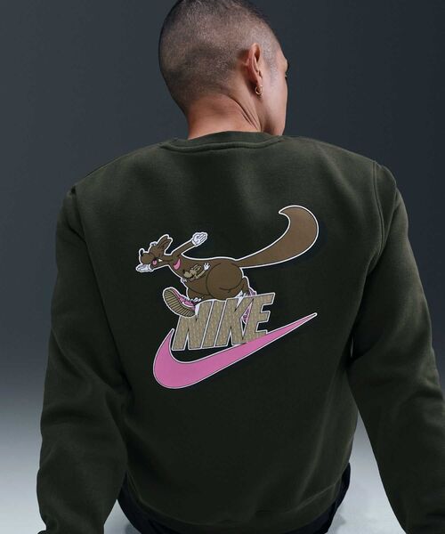 ナイキ スポーツウェア クラブ メンズ フリース クルーネック