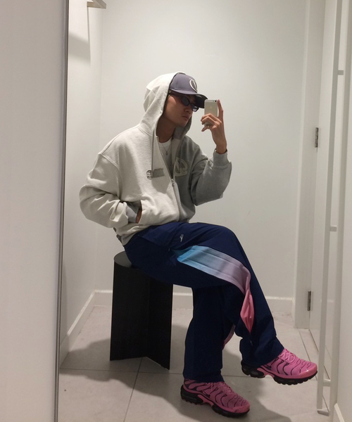 DIME(ダイム)の「【Dime/ダイム】 REVERSE FRENCH TERRY ZIP HOODIE(パーカー・レディース・チャコールグレー/ブラック・SMALL/MEDIUM)」の21枚目の写真