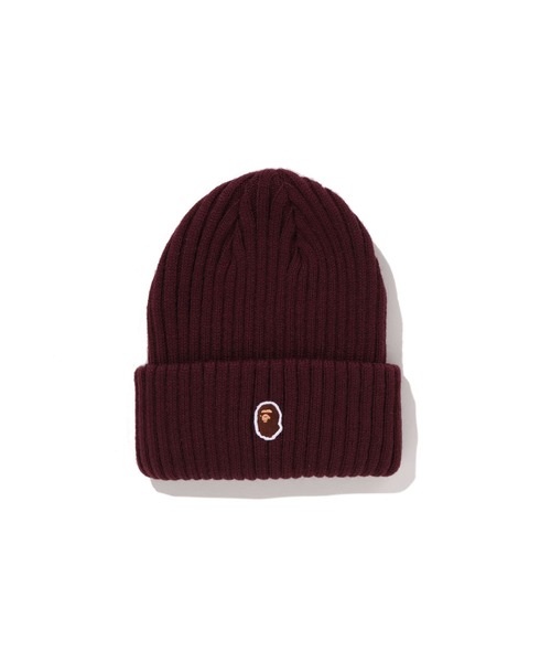 ONE POINT BEANIE（ニットキャップ/ビーニー）｜A BATHING APE（ア
