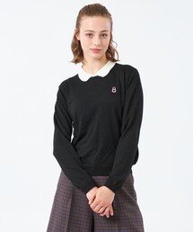 【WEB&一部店舗限定】バッキンガムベア ワッペンニットポロ