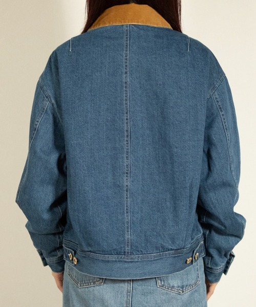 UNIVERSAL OVERALL デニムワークジャケット 38 UNIVERSAL OVERALL（ユニバーサルオーバーオール）の「PADDED WORK