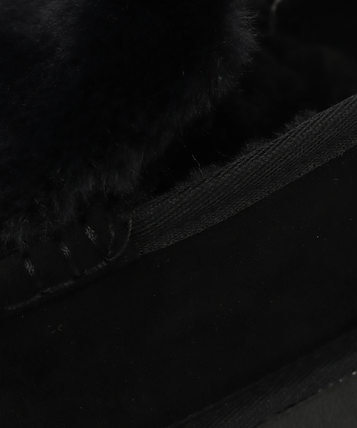 B.C STOCK（ベーセーストック）の「MEI/メイ フェイクムートンモカシン（その他シューズ・レディース・ブラック/チャコールグレー/キャメル・SMALL/MEDIUM/LARGE）」の10枚目の写真