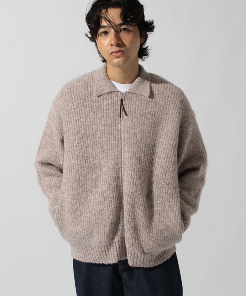 niko and... バックロゴカーディガン be with M] Misayoバックロゴカーディガン | [公式]ニコアンド（niko