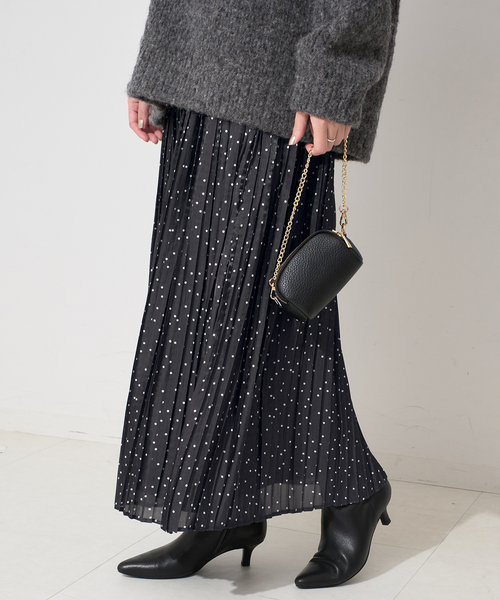 ドットプリーツスカート（スカート）｜SLOBE IENA（スローブイエナ）の