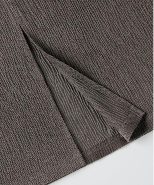 Right-on（ライトオン）の「【HONEYSUCKLE ROSE】ベロア楊柳タイトスカート（楊柳/ベロア/タイトスカート/洗練/シルエット）（スカート・レディース・オフホワイト/カーキブラウン/ブラック・S/M/L）」の5枚目の写真