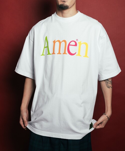 Subciety（サブサエティ）の「Amen tee（Tシャツ/カットソー・メンズ・ブラック/ネイビー/ホワイト・SMALL/MEDIUM/LARGE/X-LARGE）」の11枚目の写真