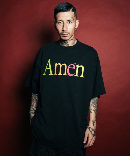 Subciety（サブサエティ）の「Amen tee（Tシャツ/カットソー・メンズ・ブラック/ネイビー/ホワイト・SMALL/MEDIUM/LARGE/X-LARGE）」の14枚目の写真