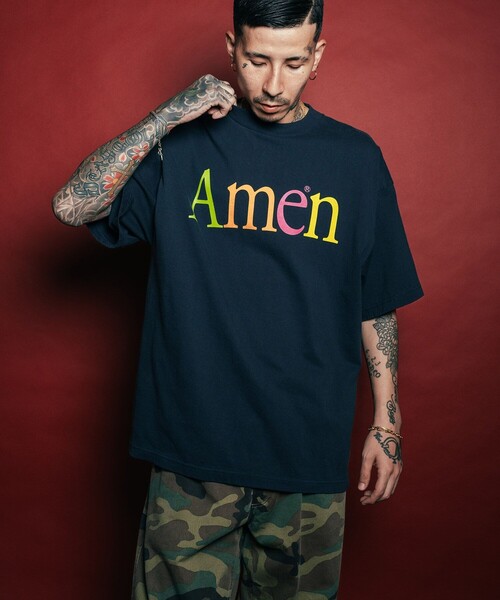 Subciety（サブサエティ）の「Amen tee（Tシャツ/カットソー・メンズ・ブラック/ネイビー/ホワイト・SMALL/MEDIUM/LARGE/X-LARGE）」の16枚目の写真