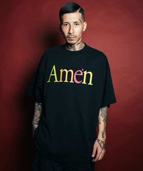 Subciety（サブサエティ）の「Amen tee（Tシャツ/カットソー・メンズ・ブラック/ネイビー/ホワイト・SMALL/MEDIUM/LARGE/X-LARGE）」の8枚目の写真