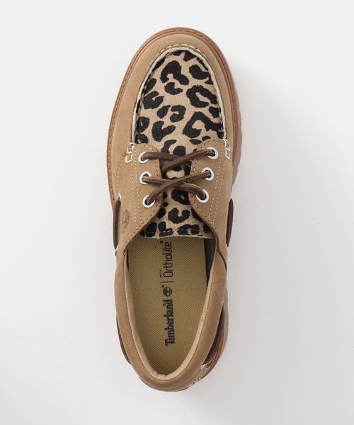 Timberland（ティンバーランド）の「TIMBER LAND / ティンバーランド STONE STREET BOAT SHOE（モカシン/デッキシューズ・レディース・ベージュ・23cm/24cm/25cm）」の6枚目の写真