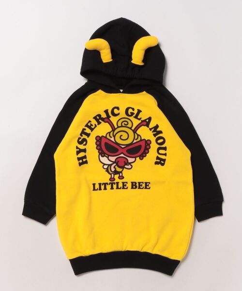 ヒステリックミニ　ペイントパーカー Hystericmini ヒステリックミニ HYSTERIC MINI BABY IN CAR