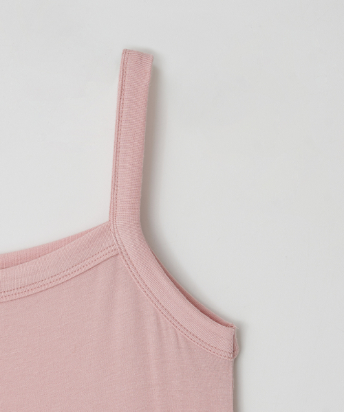 RONRON（ロンロン）の「PENDANT RUFFLE LAYERED SLIM SLEEVELESS PINK（Tシャツ/カットソー・レディース・その他・FREE）」の4枚目の写真