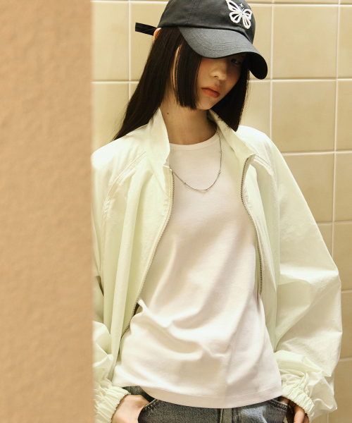 NICK&NICOLE（ニックアンドニコール）の「NICK NICOLE OVERSIZED GROOVY JUMPER_LIME（ナイロンジャケット・レディース・その他・FREE）」の3枚目の写真