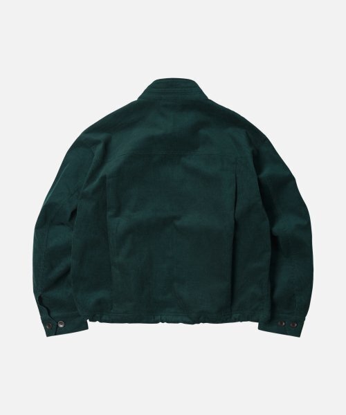 FRIZMWORKS(フリズムワークス)の「CORDUROY BUDDY HARRINGTON JACKET _ DARK GREEN(ブルゾン・レディース・その他・MEDIUM/LARGE/X-LARGE/SMALL)」の3枚目の写真