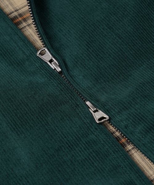 FRIZMWORKS(フリズムワークス)の「CORDUROY BUDDY HARRINGTON JACKET _ DARK GREEN(ブルゾン・レディース・その他・MEDIUM/LARGE/X-LARGE/SMALL)」の6枚目の写真