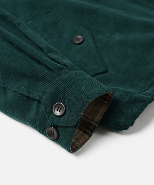 FRIZMWORKS(フリズムワークス)の「CORDUROY BUDDY HARRINGTON JACKET _ DARK GREEN(ブルゾン・レディース・その他・MEDIUM/LARGE/X-LARGE/SMALL)」の8枚目の写真