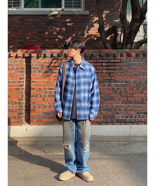 MUSINSA STANDARD（ムシンサスタンダード）の「レイヤードクルーネックTシャツ_通常丈 [ブラック]（Tシャツ/カットソー・メンズ・その他・SMALL/MEDIUM/LARGE/X-LARGE/XX-LARGE/X-SMALL）」の13枚目の写真
