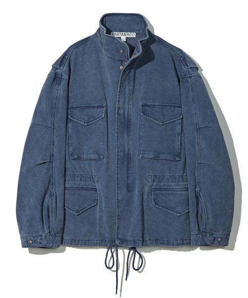 VTG ウォッシュド M-65 フィールドジャケット ブルー