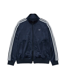 NDY（エヌディーワイ）の「Uni Velour Track Top Navy（ナイロンジャケット）」