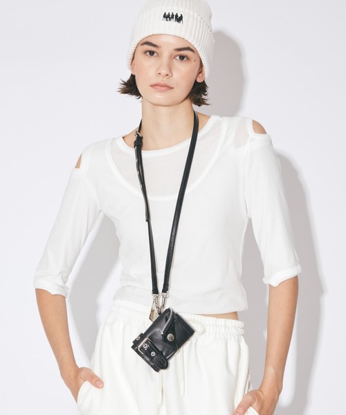 beautiful people（ビューティフルピープル）の「excerption riders   fragment case（財布・レディース・ブラック・FREE）」の4枚目の写真