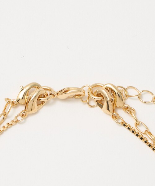 BEAUTY&YOUTH UNITED ARROWS(ビューティーアンドユースユナイテッドアローズ)の「フラワーモチーフ 3WAY ネックレス(ネックレス・レディース・シルバー/ゴールド・FREE)」の8枚目の写真