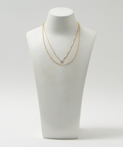 BEAUTY&YOUTH UNITED ARROWS(ビューティーアンドユースユナイテッドアローズ)の「フラワーモチーフ 3WAY ネックレス(ネックレス・レディース・シルバー/ゴールド・FREE)」の15枚目の写真