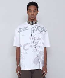 Retriever Club（レトリーバークラブ）の「MULTI LOGO TEE [WHITE]（Tシャツ/カットソー・メンズ）」