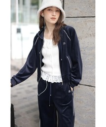 Rirandture（リランドチュール）の「ジップアップクロップドフーディー