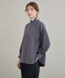 KATHARINE ROSS | 【KATHARINE ROSS】モックネックダンボールプルオーバー(Tシャツ/カットソー)