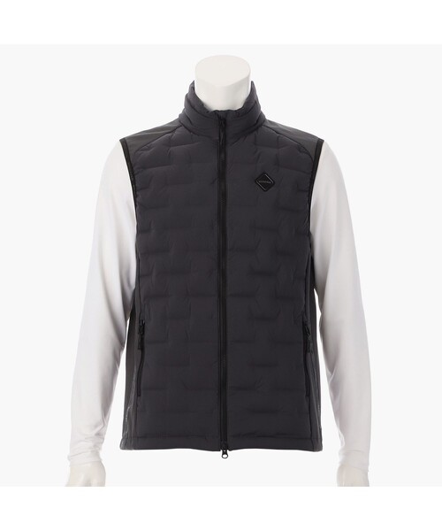 BRIEFING（ブリーフィング）の「【BRIEFING GOLF／ブリーフィングゴルフ】 MS HYBRID DOWN VEST（ブルゾン・メンズ・ブラック/ブラック系その他/チャコール/ベージュ・M/L/S/XL）」の4枚目の写真