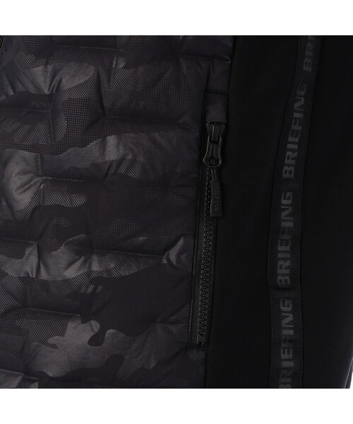 BRIEFING（ブリーフィング）の「【BRIEFING GOLF／ブリーフィングゴルフ】 MS HYBRID DOWN VEST（ブルゾン・メンズ・ブラック/ブラック系その他/チャコール/ベージュ・M/L/S/XL）」の21枚目の写真