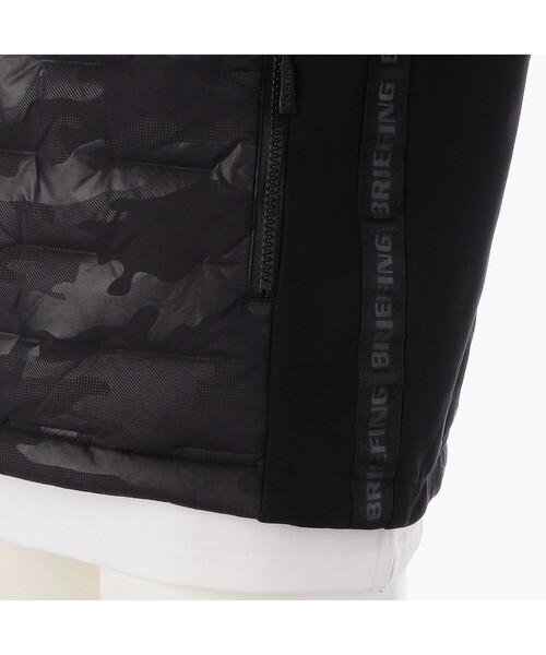 BRIEFING（ブリーフィング）の「【BRIEFING GOLF／ブリーフィングゴルフ】 MS HYBRID DOWN VEST（ブルゾン・メンズ・ブラック/ブラック系その他/チャコール/ベージュ・M/L/S/XL）」の22枚目の写真