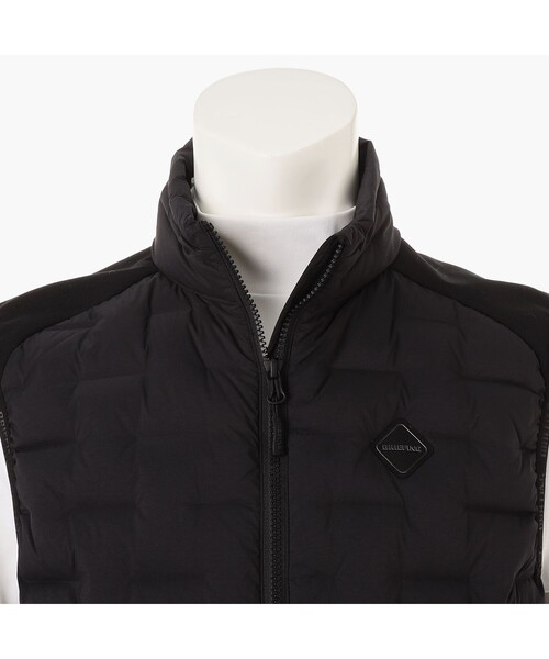 BRIEFING（ブリーフィング）の「【BRIEFING GOLF／ブリーフィングゴルフ】 MS HYBRID DOWN VEST（ブルゾン・メンズ・ブラック/ブラック系その他/チャコール/ベージュ・M/L/S/XL）」の19枚目の写真