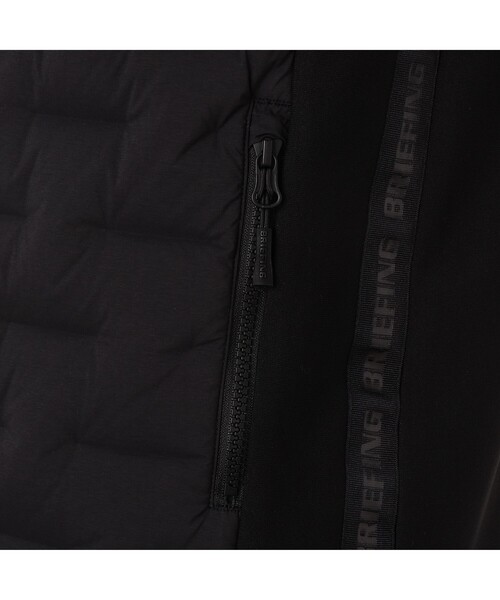 BRIEFING（ブリーフィング）の「【BRIEFING GOLF／ブリーフィングゴルフ】 MS HYBRID DOWN VEST（ブルゾン・メンズ・ブラック/ブラック系その他/チャコール/ベージュ・M/L/S/XL）」の11枚目の写真