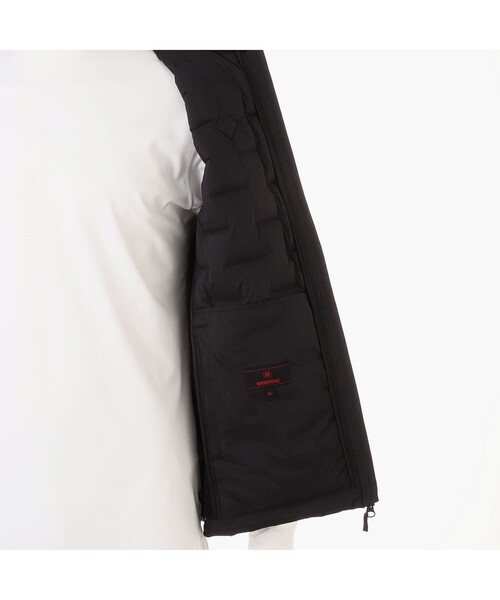 BRIEFING（ブリーフィング）の「【BRIEFING GOLF／ブリーフィングゴルフ】 MS HYBRID DOWN VEST（ブルゾン・メンズ・ブラック/ブラック系その他/チャコール/ベージュ・M/L/S/XL）」の5枚目の写真