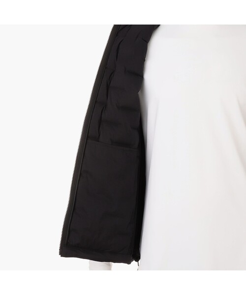BRIEFING（ブリーフィング）の「【BRIEFING GOLF／ブリーフィングゴルフ】 MS HYBRID DOWN VEST（ブルゾン・メンズ・ブラック/ブラック系その他/チャコール/ベージュ・M/L/S/XL）」の6枚目の写真
