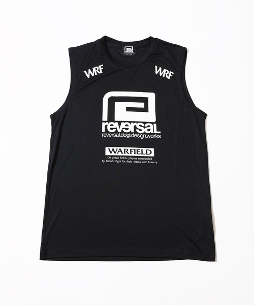 reversal.dogi.design.works（リバーサル・ドーギ・デザイン・ワークス）の「＜reversal/リバーサル＞Warfield SLEEVELESS（Tシャツ/カットソー・メンズ・ブルー/グレー/ネイビー/ブラック・LARGE/X-LARGE/XX-LARGE/MEDIUM）」の2枚目の写真