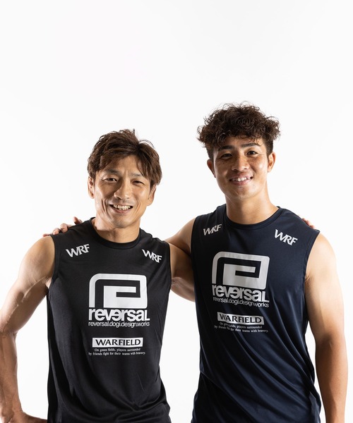 reversal.dogi.design.works（リバーサル・ドーギ・デザイン・ワークス）の「＜reversal/リバーサル＞Warfield SLEEVELESS（Tシャツ/カットソー・メンズ・ブルー/グレー/ネイビー/ブラック・LARGE/X-LARGE/XX-LARGE/MEDIUM）」の11枚目の写真