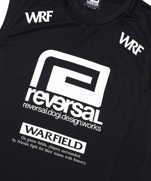 reversal.dogi.design.works（リバーサル・ドーギ・デザイン・ワークス）の「＜reversal/リバーサル＞Warfield SLEEVELESS（Tシャツ/カットソー・メンズ・ブルー/グレー/ネイビー/ブラック・LARGE/X-LARGE/XX-LARGE/MEDIUM）」の15枚目の写真