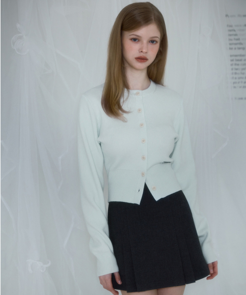 ROSEFRANTZ（ロゼフランツ）の「Soft Nut Button Cardigan [Mint]（カーディガン/ボレロ・レディース・ミント・OS）」の5枚目の写真