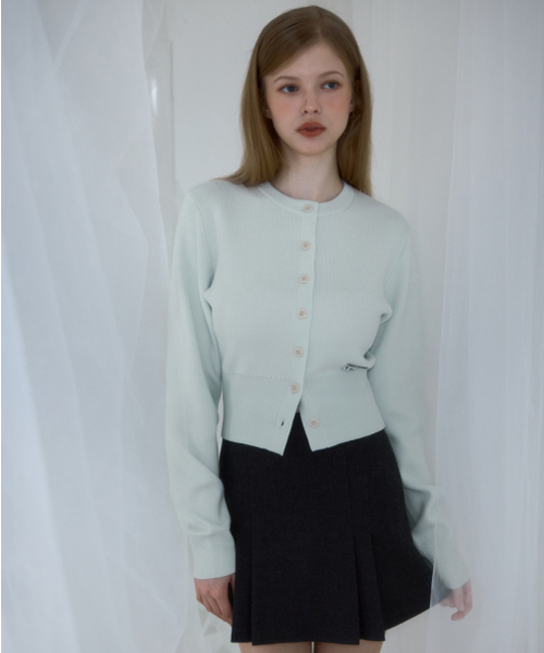 トップス ROSEFRANTZ Soft Nut Button Cardigan セール】Soft Nut Button Cardigan [Mint]（カーディガン/ボレロ