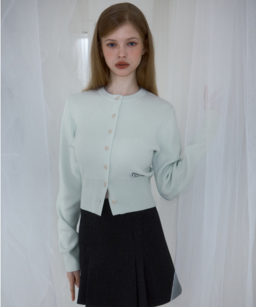 ROSEFRANTZ（ロゼフランツ）の「Soft Nut Button Cardigan [Mint]（カーディガン/ボレロ・レディース・ミント・OS）」の9枚目の写真