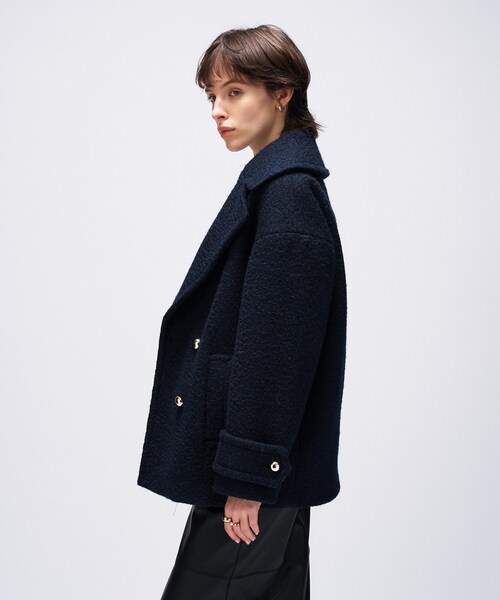 セール】ループメルトンPコート（ピーコート）｜cloenc（クロエンス