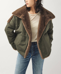 【COLLECTION PRIVEE？】 WOMAN ECO-FUR JACKET：ジャケット