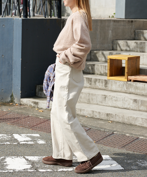 ULTフェードデニムハイライズルーズ5PKT（デニムパンツ）｜OUTDOOR